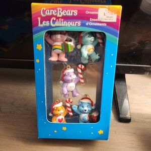 New Vintage Care Bear Mini Ornament Set